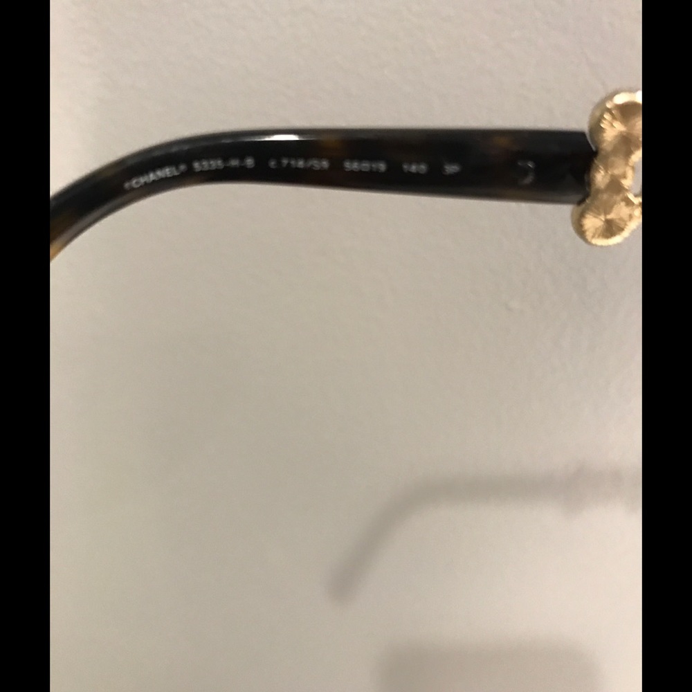 Chanel Tortoise Bijou Polarized Sunglasses - Picture 3 of 4